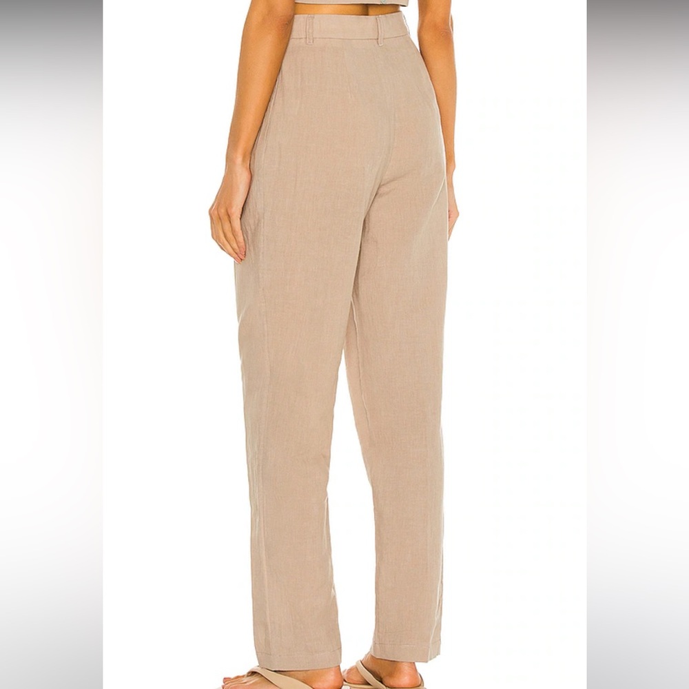 NWT Revolve L’Academie The Alaina Pant in Mocha Beige - Picture 3 of 3